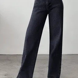 DressBerry Women Comfort Straight Fit High-Rise Light Fade Acid Wash Stretchable Jeans-picture-19