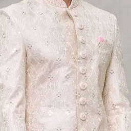 Arihant Rai Sinha Sequin & Embroidered Sherwani Set image 2