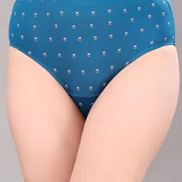 Soie Women Pack Of 3 Printed Low Rise Hipster Briefs image 4