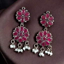 Hardin Style Floral Drop Earrings-picture-37