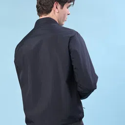 v-mart Men Solid Bomber Jacket image 3