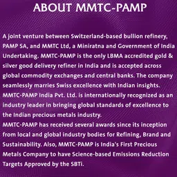 MMTC-PAMP 24KT Rectangle Gold 999.9 Minted Bar Peacock Certicard QR - 2 g image 3