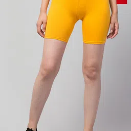 ULLAS Women Skinny Fit Cycling Sports Shorts-image-35