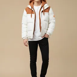 Mast & Harbour Men Colourblocked Puffer Jacket-picture-53