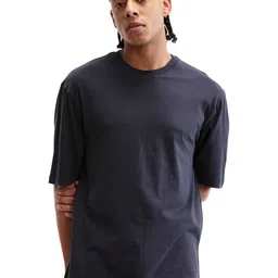 7 Cavalry Round Neck Drop-Shoulder Sleeves Cotton T-shirt image 1