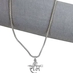 Utkarsh Silver-Plated Quirky Pendants with Chains image 4