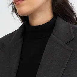 FEMMELLA Women Single-Breasted Long Sleeves Overcoat image 5