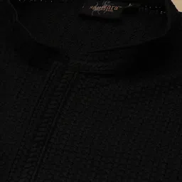 here&now x sanwara Sanwara Men Thread Work Summer Sheers Kurta image 4