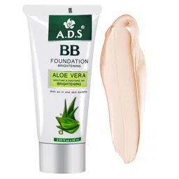 A.D.S Aloe Vera Brightening BB Cream Foundation - 60ml - Shade 01 image 1
