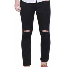 COMFITS Men Cotton Classic Slash Knee Jeans-image-40