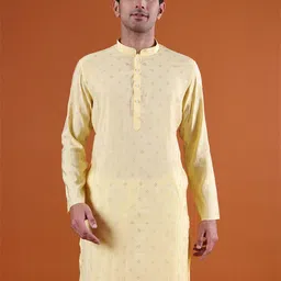 NAMASKAR Men Printed Kurta-image-57