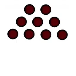 VAMA Beautiful Traditional Designer Bindis - Maroon image 2