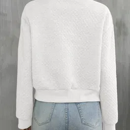 Stylecast X Slyck Women Lightweight Bomber Jacket image 3