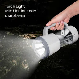 wipro Jasper multifunctional rechargeable torch and with backup upto 5 hrs Lantern Emergency Light image 3