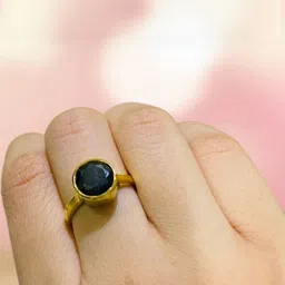 elitemart Unisex Gold-Plated Brass Finger Ring-image-26