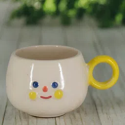 The Decor Lane White & Blue Printed Ceramic Mug 350ml-image-58