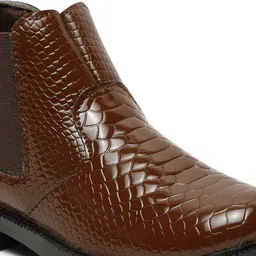 Tiny Bugs Boys Textured Chelsea Boots image 4