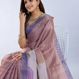GULKEE FAB Floral Tissue Saree-picture-38