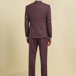Allen Solly Slim-Fit Single-Breasted Three-Piece Suits image 4