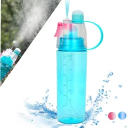 astikaya Plastic Mist Spray Water Bottle for Sports Outdoor Cycling 600 ml Water Bottle-picture-20