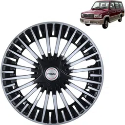prigan Qualis Acura Black Silver 14 INCH Wheel Cover For Toyota Qualis-picture-28