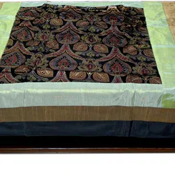 vilohita Velvet 4 Seater Paisley Table Cover-picture-16