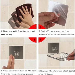 euxial Soap Dish For Shower Bar Soap Holder image 5