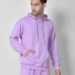 Men Full Sleeve Self Design Hooded Sweatshirt-image-26