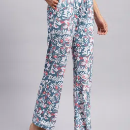 monte carlo Women Printed Blue Track Pants image 3