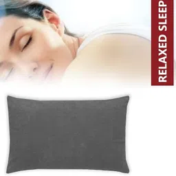 ag's active Plain Cotton Filled Zipper Standard Size Pillow Protector image 2