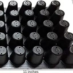 aurazen Seedling Starter Tray Seed Germination Plant Container Set 25 Cavity Plant Container Set image 4