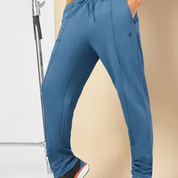 CULT Men Pure Cotton Mid-Rise Training or Gym Track Pant image 2