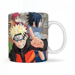 Mr UVD White & Red Graphic Printed Ceramic Matte Mug 350 ML image 4