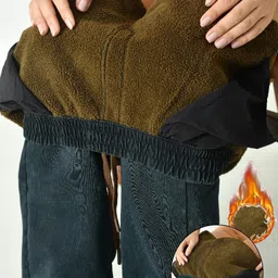 POSMEE Fleece Lined Winter Warm Jeans image 2