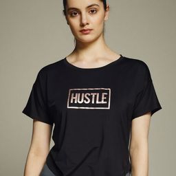 MKH Women Typography Printed Applique T-shirt-picture-47