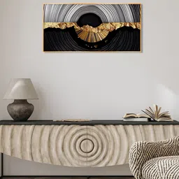 THE NEXT DECOR Solar Essence Glass Finish Horizontal Wall Art-picture-20