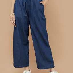Colour Me by Melange Women Loose Fit Trousers-picture-19
