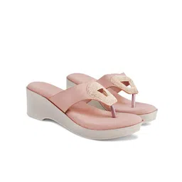 Froh Feet Embellished Open Toe Flatform Sandals image 2