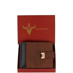 Krosshorn Men Two Fold Wallet-image-25