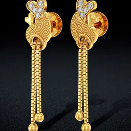 Joyalukkas Women 22Kt Gold Drop Earring - 3.595 g-picture-40