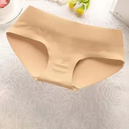 Xivir Mid-rise Seamless Padded Briefs Xivir_B_04_Beige image 4