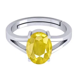 VISHVMA Sapphire Gemstone Studded Finger Ring-picture-26