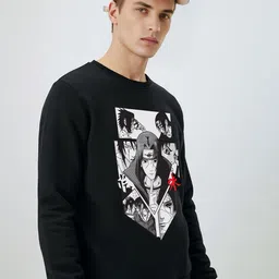 BENNY BROOKS Men Graphic Printed Full Sleeve Sweatshirt image 5