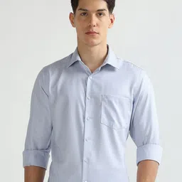 Arrow Micro Checks Spread Collar Regular Fit Pure Cotton Casual Shirt-picture-13