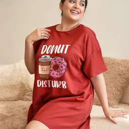 FFLIRTYGO Printed Nightdress image 2