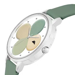 DOUBLERUN Women Dial & Leather Textured Straps Analogue Multi Function Watch H05NMT-553 image 3