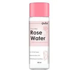 OVLIN 100% Natural Extract Pure Wild Rose Water -100 ml image 1
