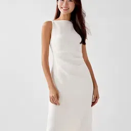 StyleCast Women Shoulder Straps Bodycon Midi Dress-picture-12