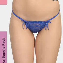 ZERJAMA Women Blue Briefs-image-65