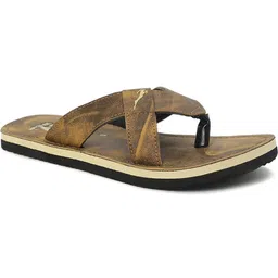 Cozy Wear Men Black Flip Flops image 2